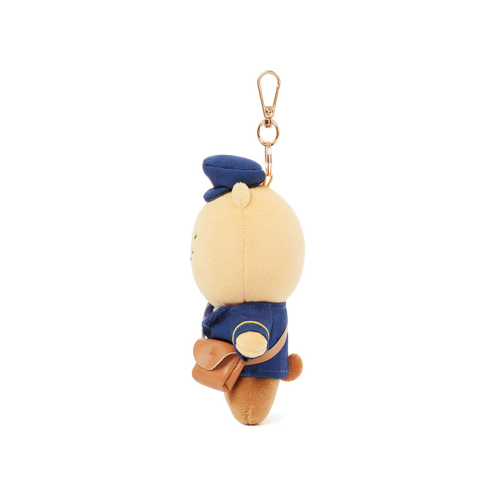 Kakao Friends - Choonsik Station Master Doll Keyring