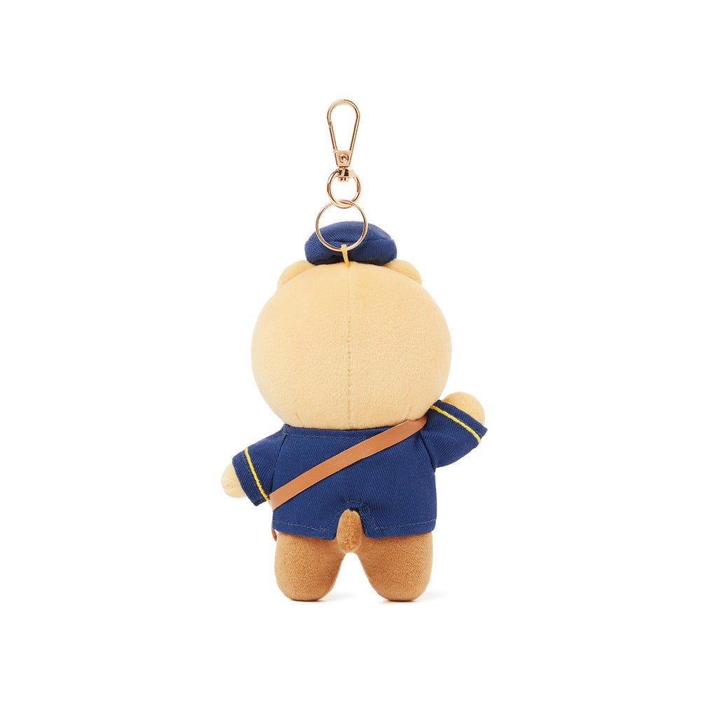 Kakao Friends - Choonsik Station Master Doll Keyring