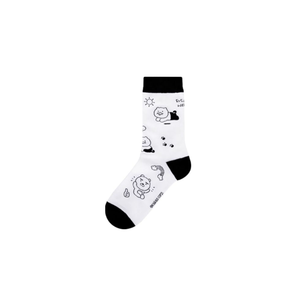 Kakao Friends - Doodle Doodle Ryan & Choonsik Long Socks Set