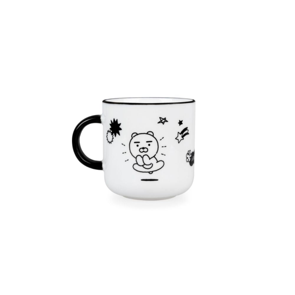 Kakao Friends - Doodle Doodle Ryan & Choonsik Mug Set