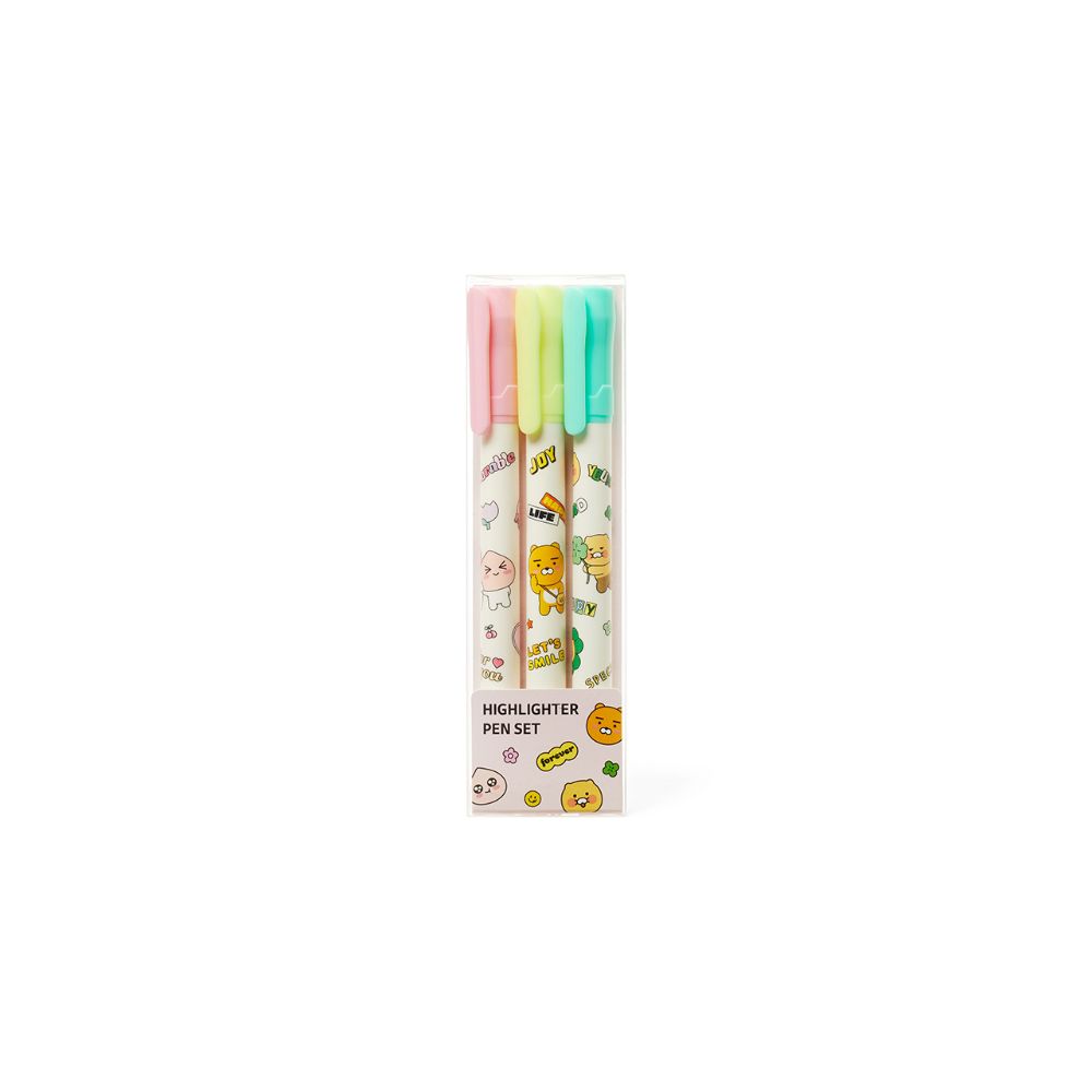 Kakao Friends - Color Pop Monami Highlighter Pen Set