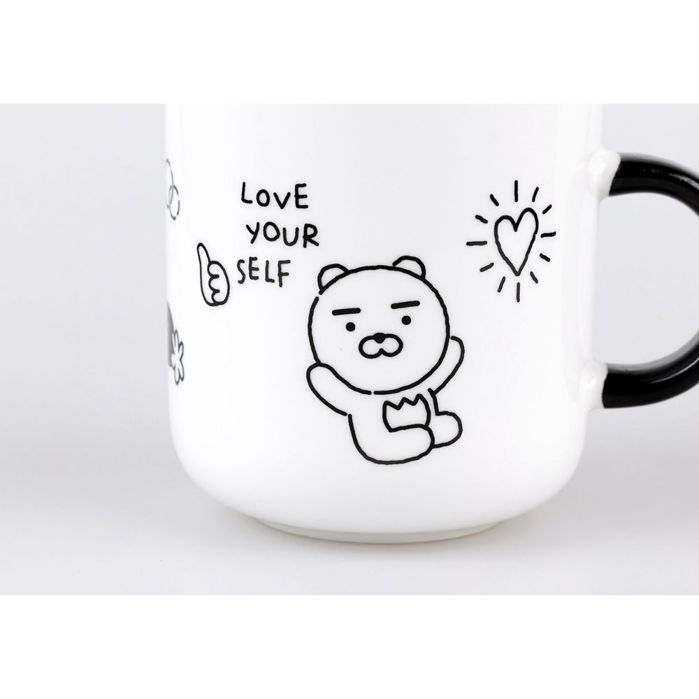 Kakao Friends - Doodle Doodle Ryan & Choonsik Mug Set