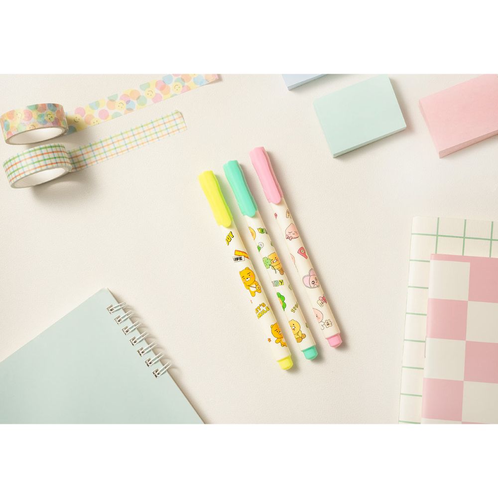 Kakao Friends - Color Pop Monami Highlighter Pen Set