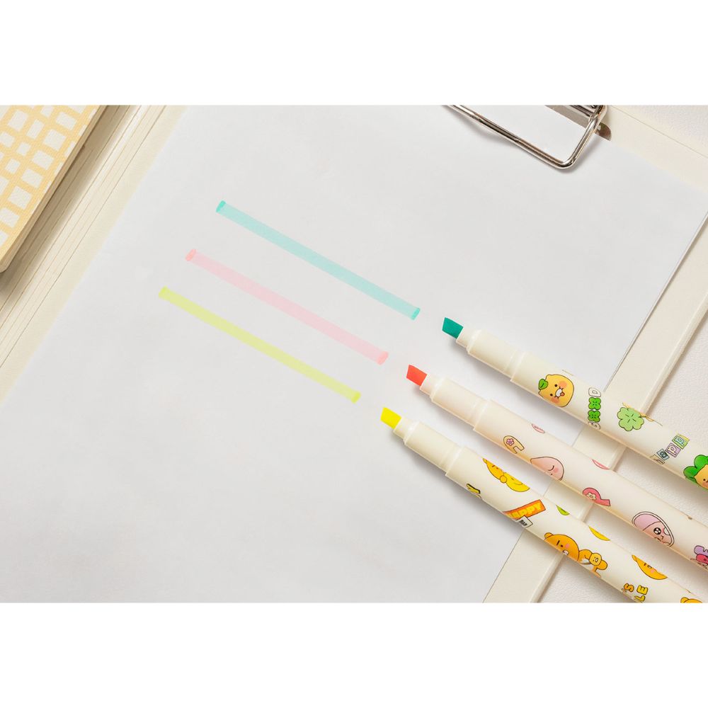 Kakao Friends - Color Pop Monami Highlighter Pen Set