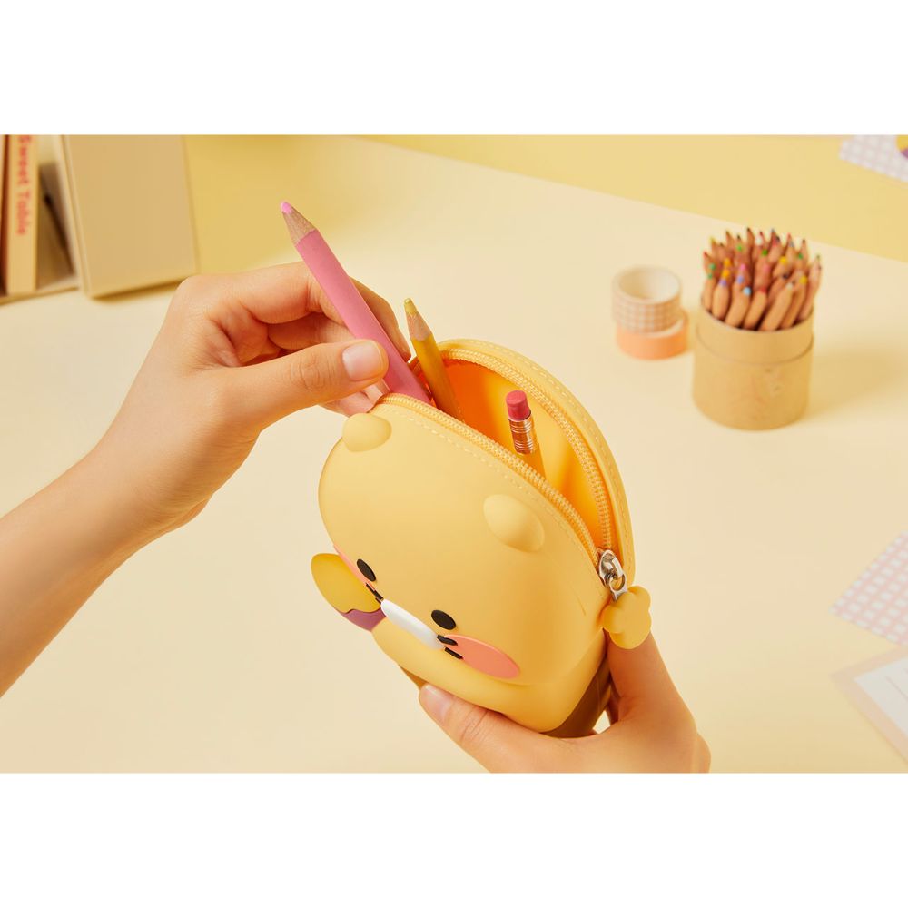 Kakao Friends - Choonsik Sweet Potatoes Silicon Pencil Case