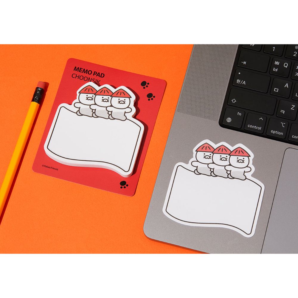 Kakao Friends - Choonsik Dorak Sticky Note