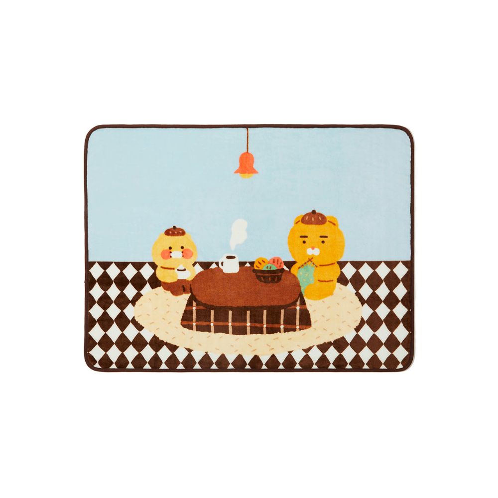 Kakao Friends - Ryan & Choonsik Cabin in the Forest Blanket