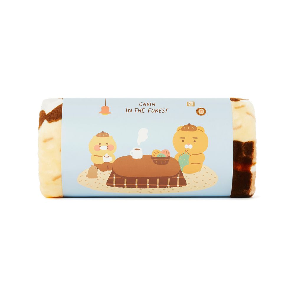 Kakao Friends - Ryan & Choonsik Cabin in the Forest Blanket