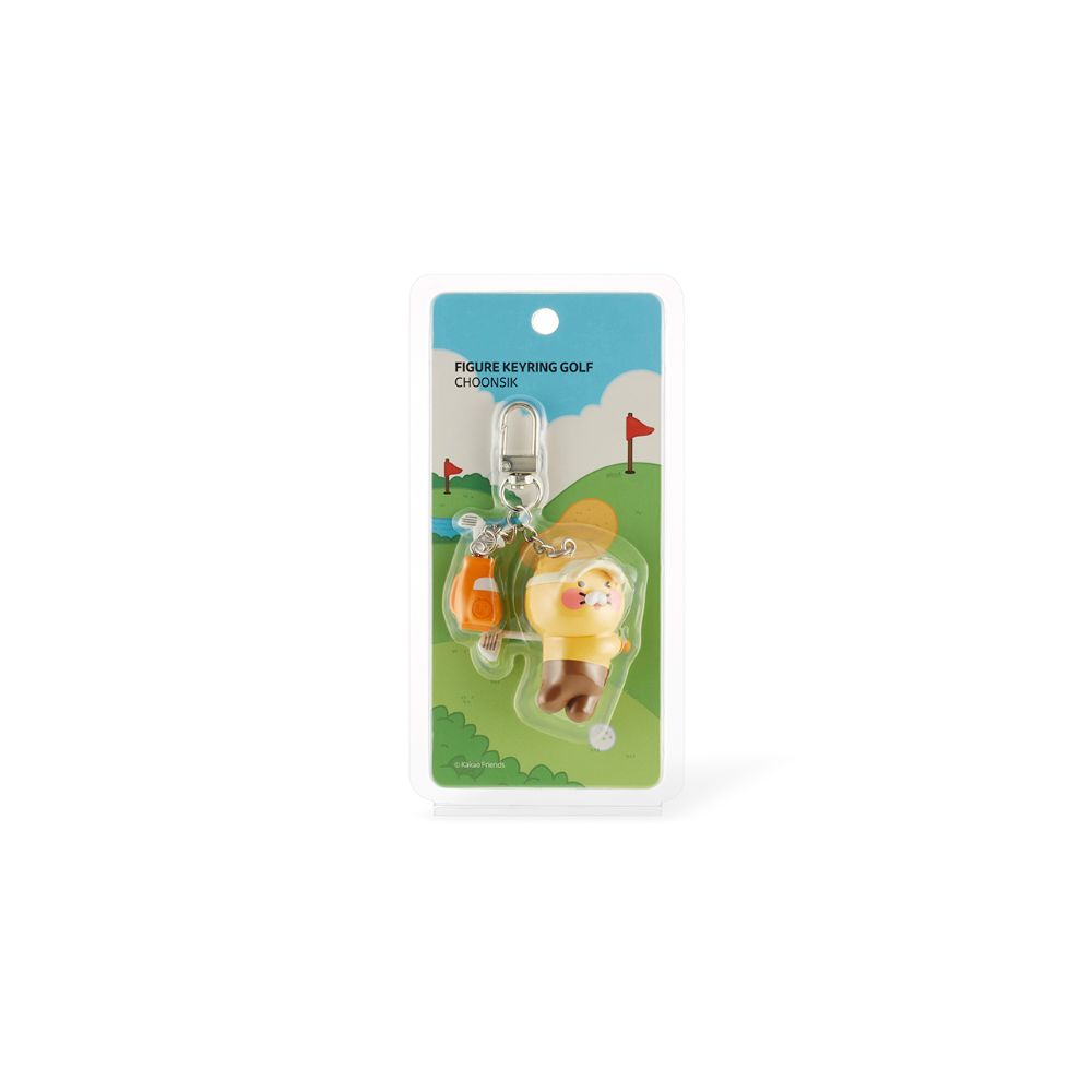 Kakao Friends - Choonsik Golf Figure Keyring