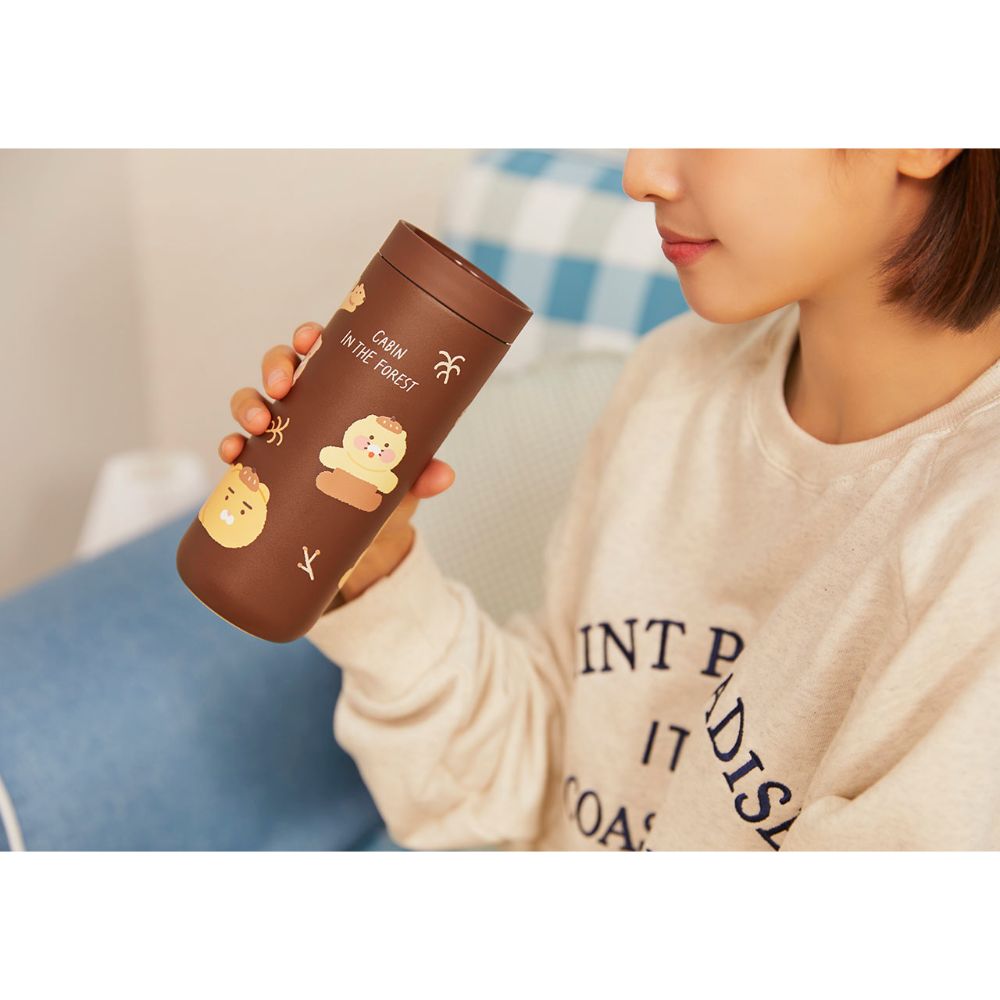 Kakao Friends - Ryan & Choonsik Cabin in the Forest Tumbler