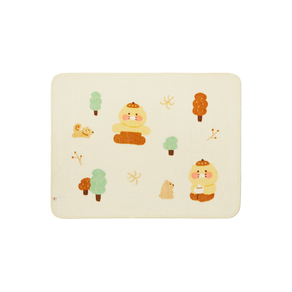 Kakao Friends - Choonsik Cabin in the Forest Basic Blanket