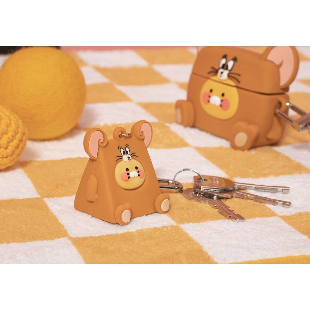 Tom & Jerry x Kakao Friends - Jerry Costume Choonsik Figure Keyring