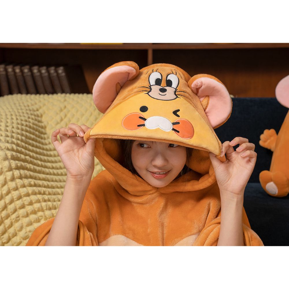 Tom & Jerry x Kakao Friends - Jerry Costume Choonsik Blanket