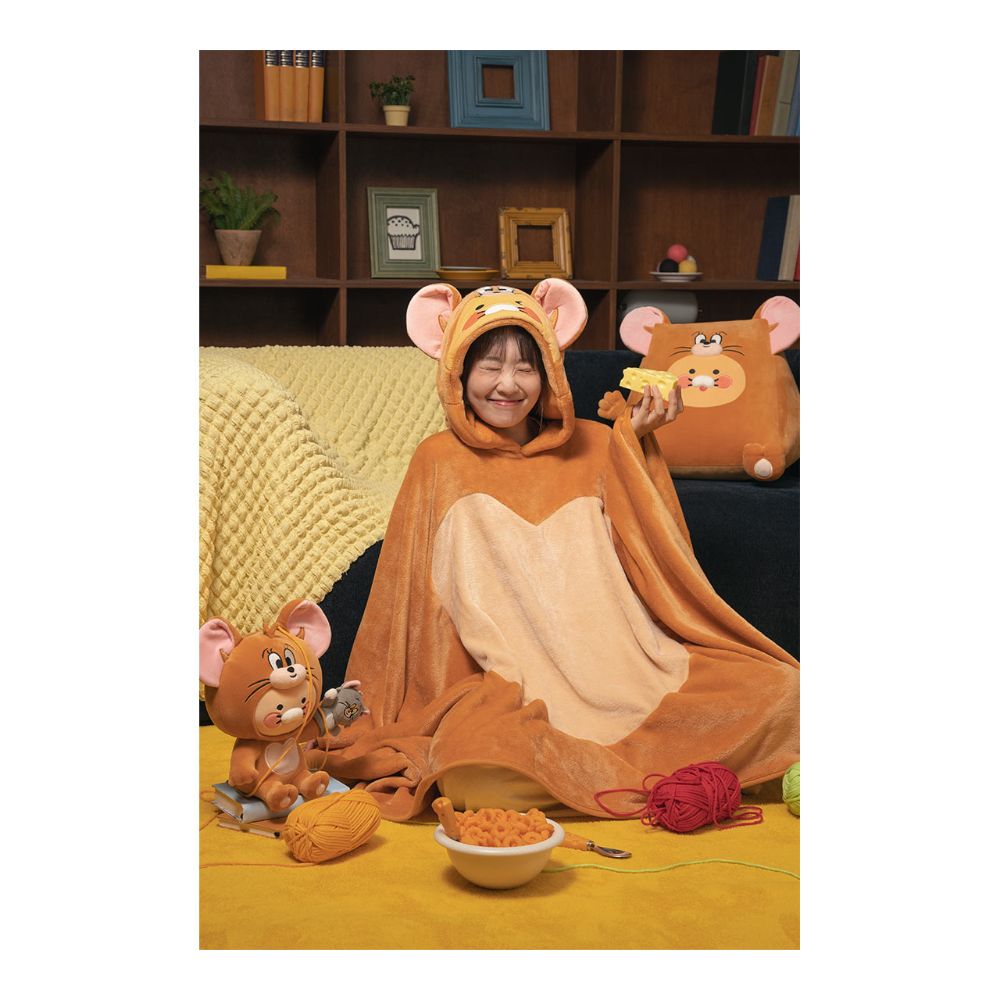 Tom & Jerry x Kakao Friends - Jerry Costume Choonsik Blanket