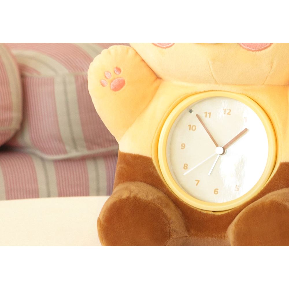 Kakao Friends - Choonsik Fluffy Desk Clock