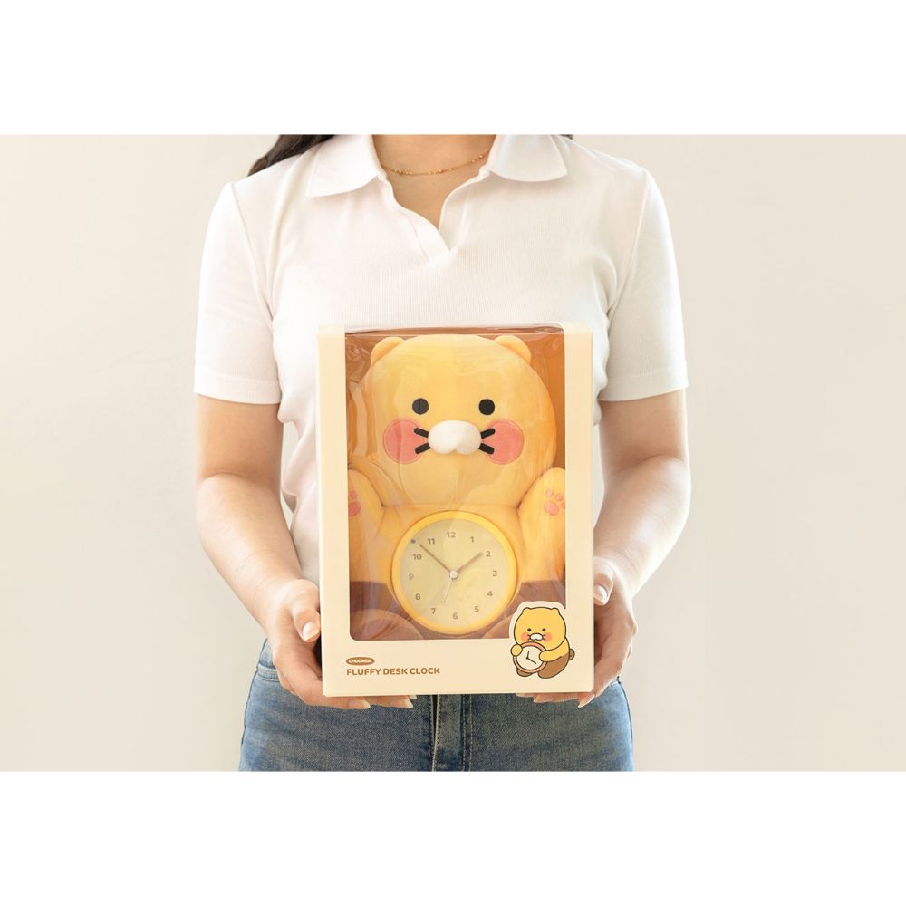 Kakao Friends - Choonsik Fluffy Desk Clock