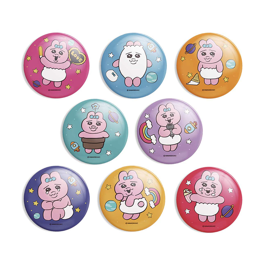 Kakao Friends - Punkyu Rabbit Can Badge Vol. 1 (Random)