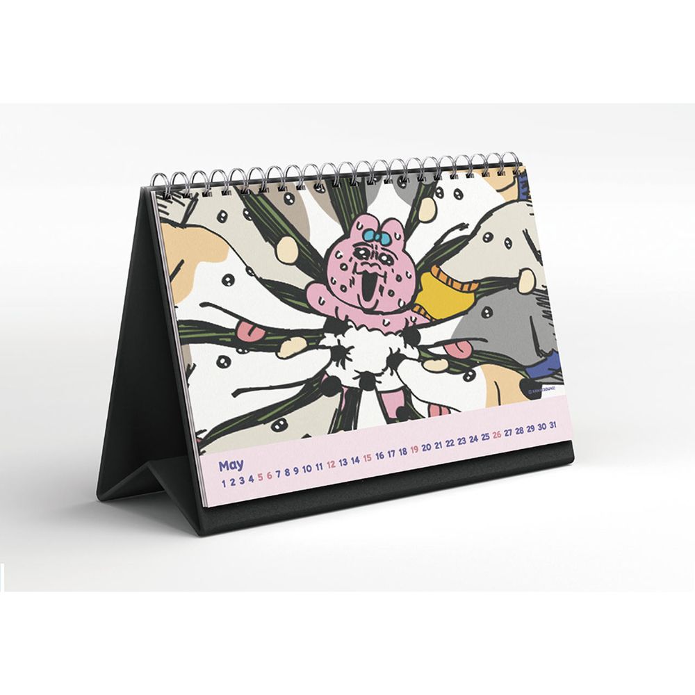 Kakao Friends - Punkyu Rabbit 2024 Desk Calendar