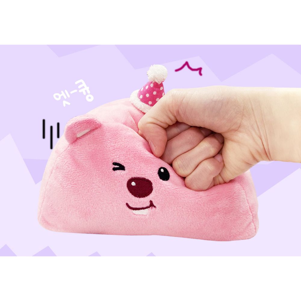 Kakao Friends x Zanmang Loopy - Melody Cake Plush Doll