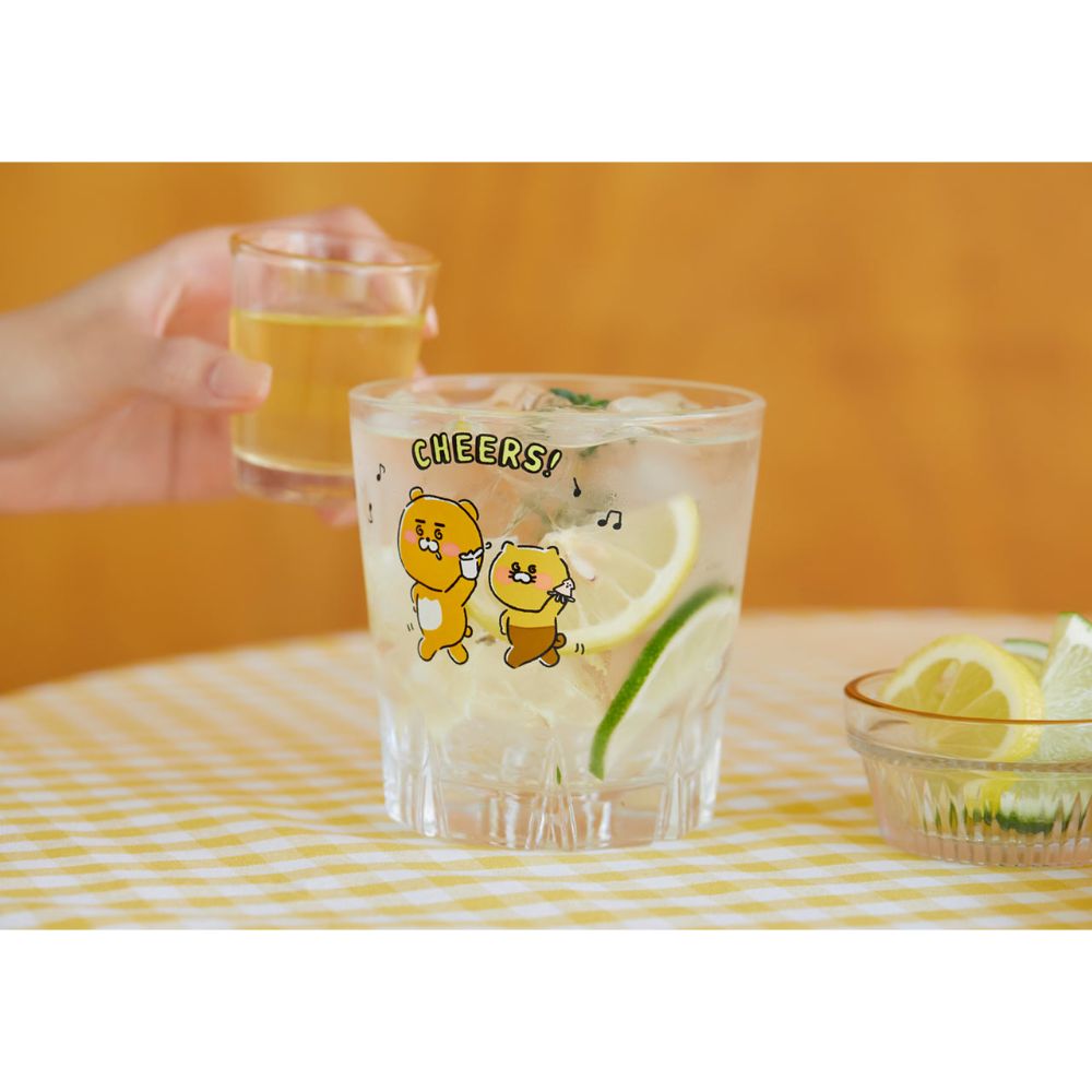 Kakao Friends - Ryan & Choonsik Cheers! Soju Glass