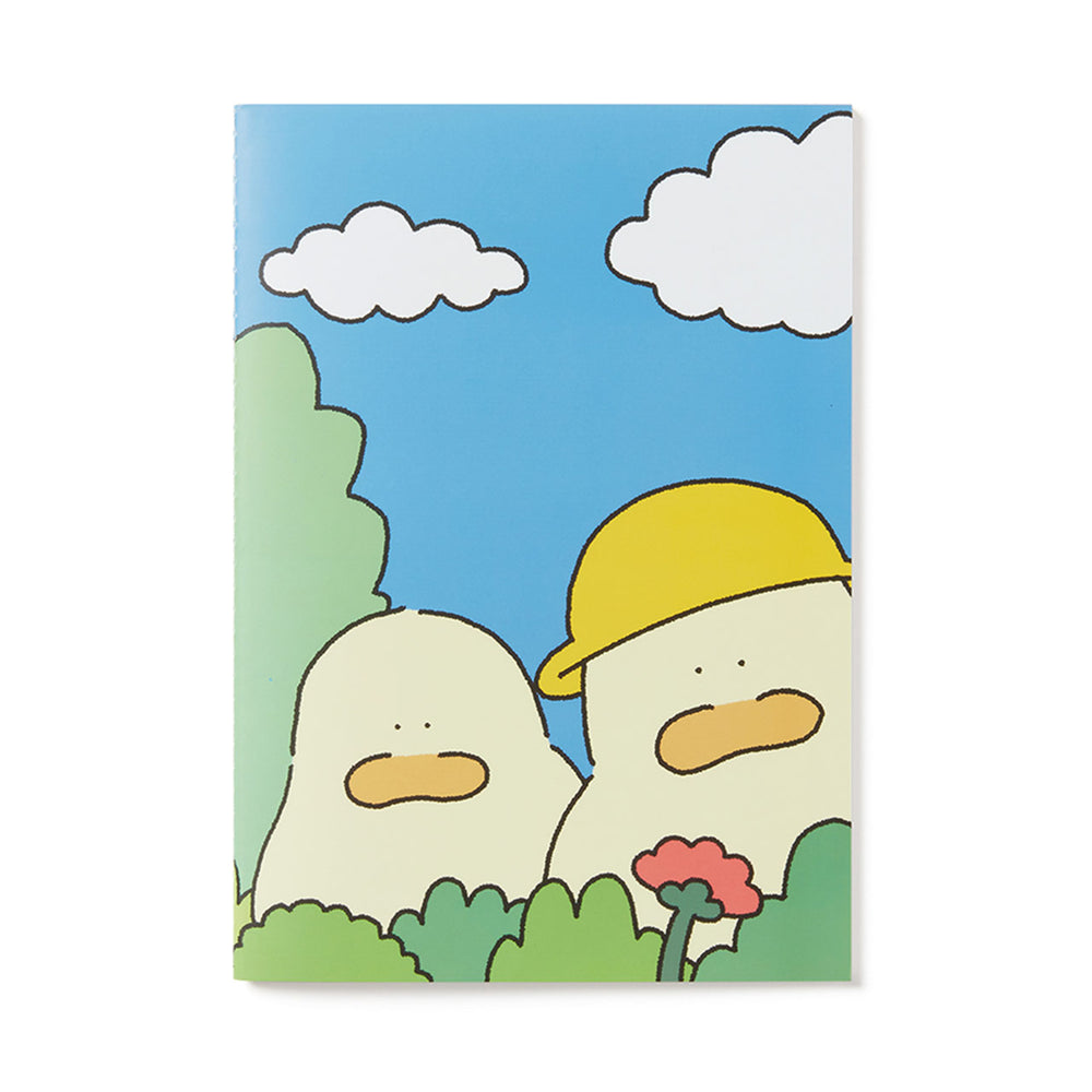 Kakao Friends - Baduck at the Park A5 Notebook