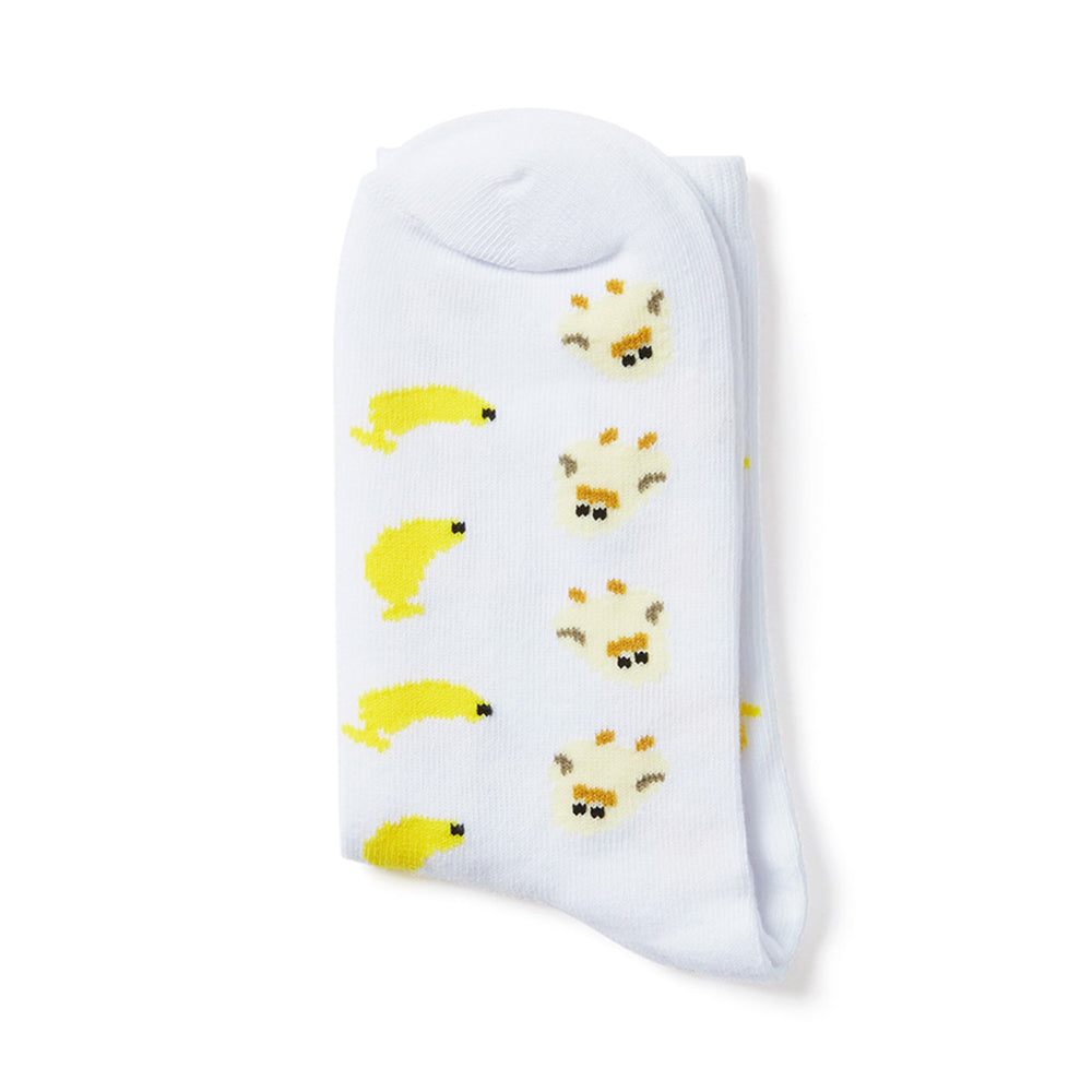 Kakao Friends - Baduck Banana Socks