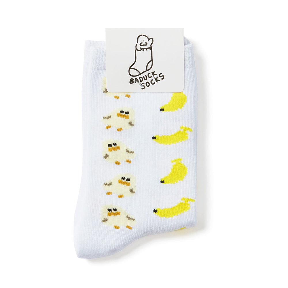 Kakao Friends - Baduck Banana Socks