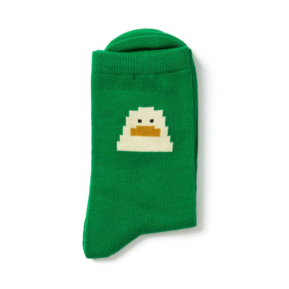 Kakao Friends - Upper Baduck Pixel Socks