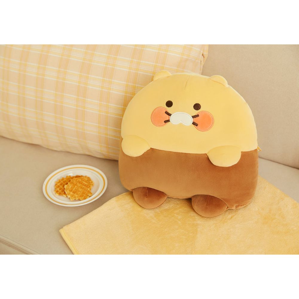 Kakao Friends - Choonsik Cozy Car Cushion Blanket