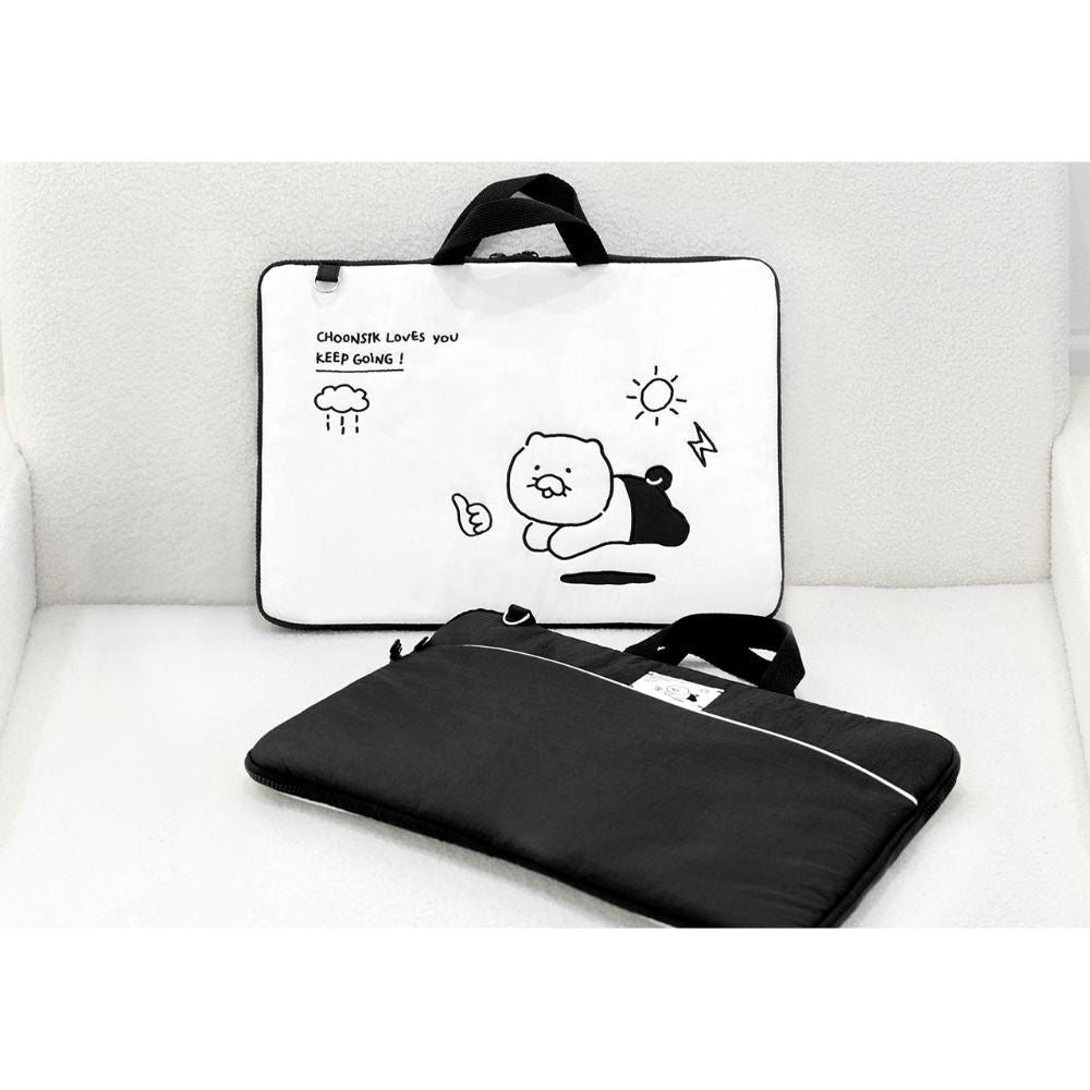 Kakao Friends - Doodle Doodle Choonsik Laptop Pouch (15-17")