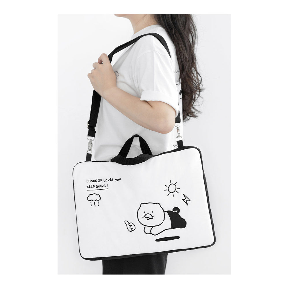 Kakao Friends - Doodle Doodle Choonsik Laptop Pouch (15-17")