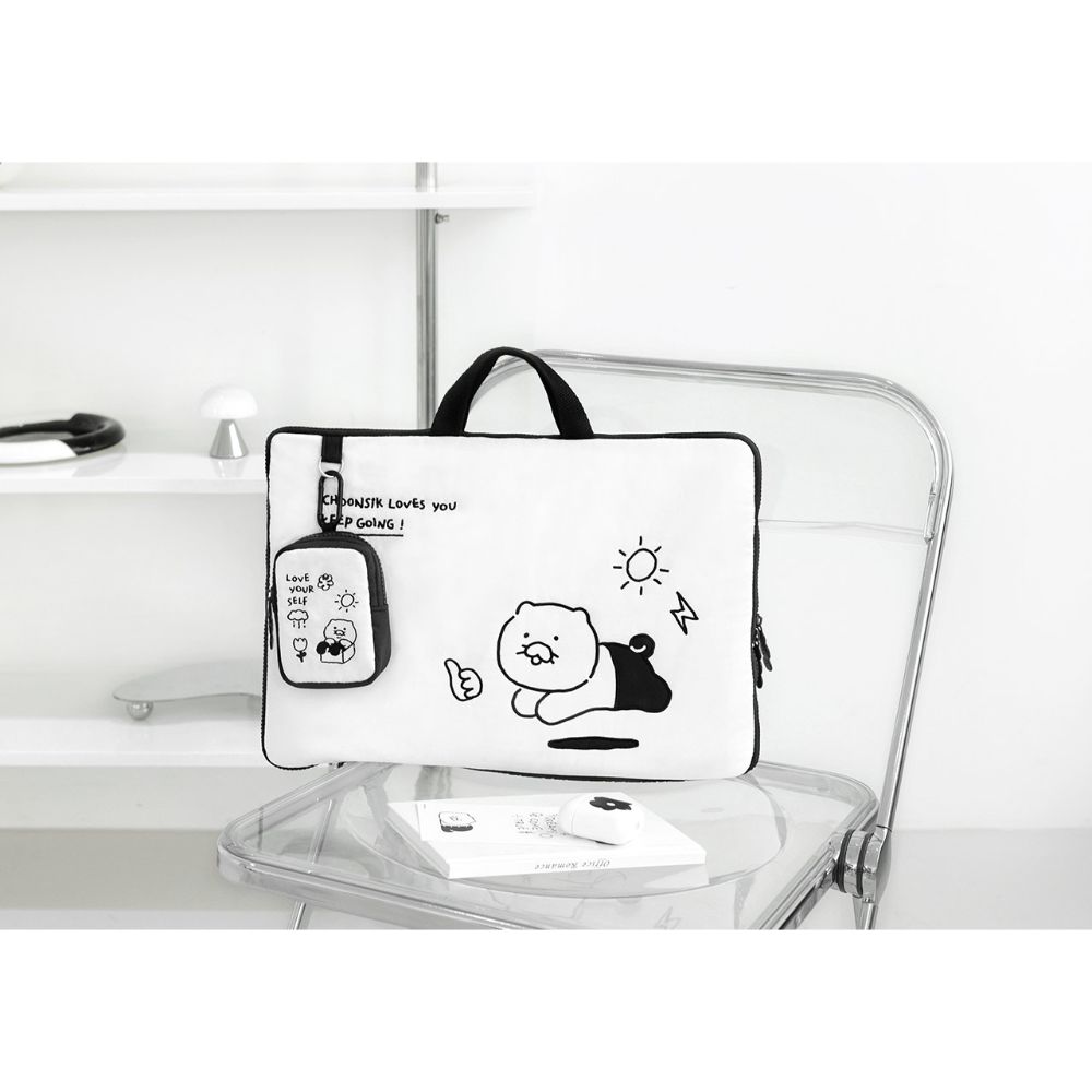 Kakao Friends - Doodle Doodle Choonsik Laptop Pouch (15-17")