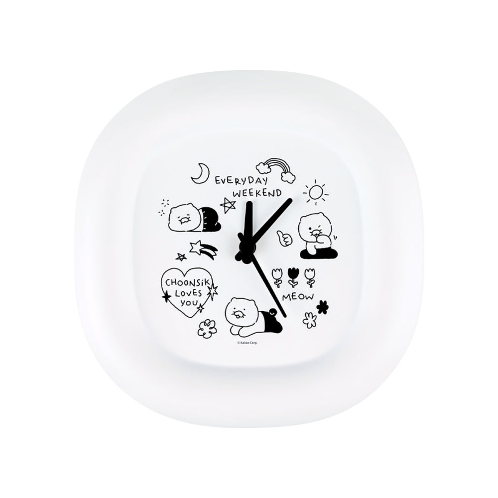 Kakao Friends - Doodle Doodle Choonsik Desk Clock