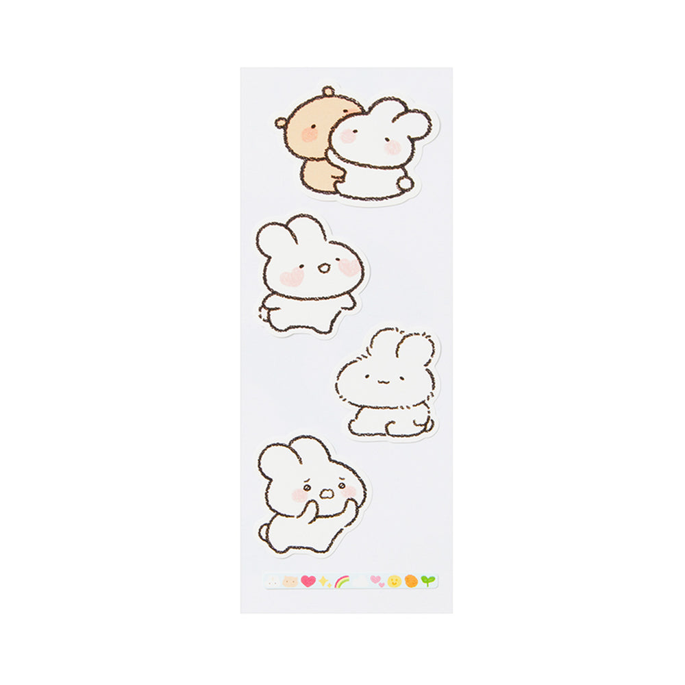 Kakao Friends - Tosim Hugging Emoticon Sticker