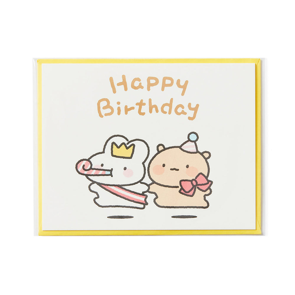 Kakao Friends - Tosim & Tomung Happy Birthday Card Set