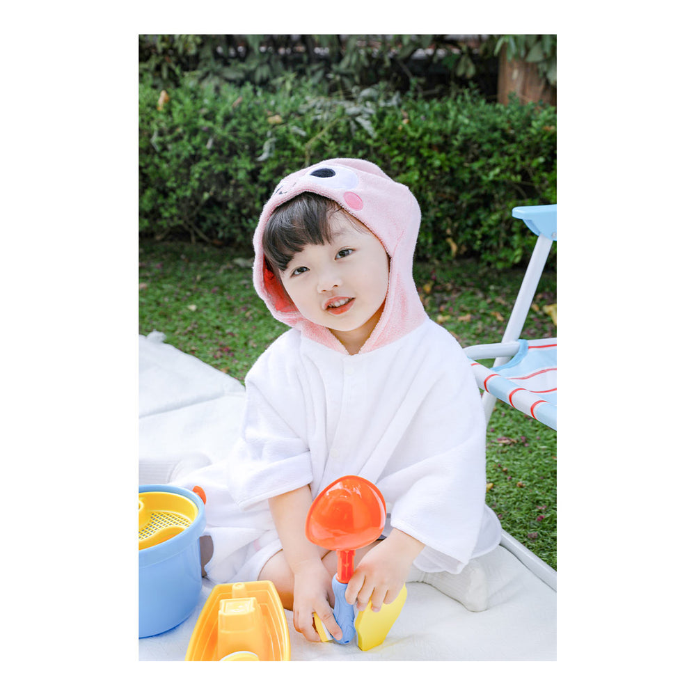 Kakao Friends - Sweet Apeach Hooded Towel Blanket