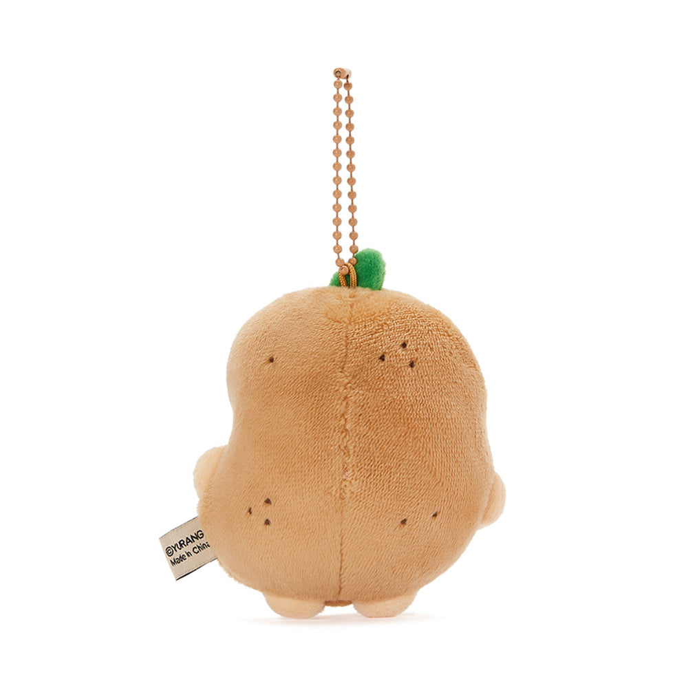 Kakao Friends - Potato Broken Bear Mini Doll Keyring