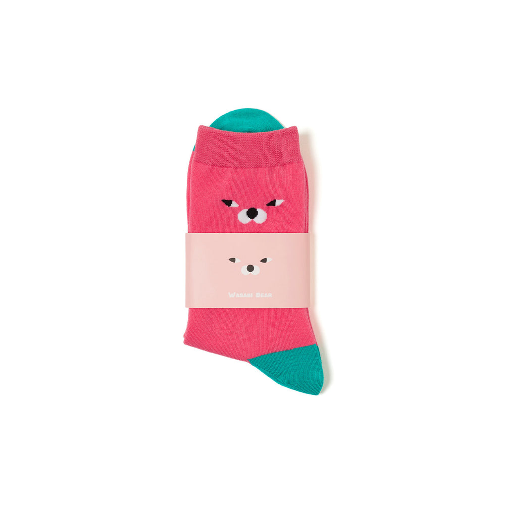 Kakao Friends - Pingsabi Bear Embroidered Socks