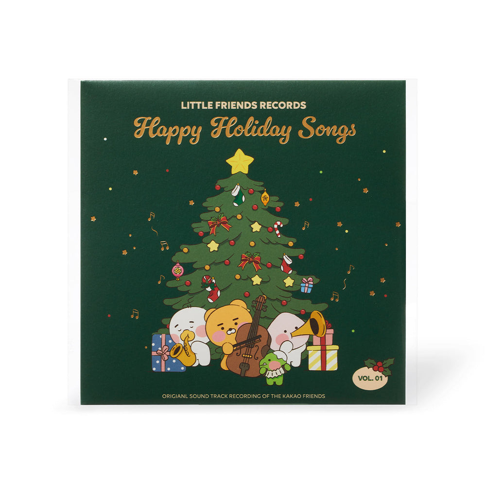 Kakao Friends - Happy Holiday Songs LP Card