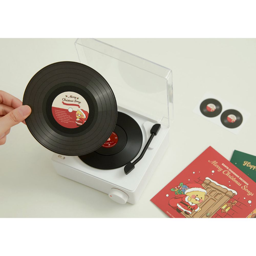 Kakao Friends - Santa Choonsik Merry Christmas Songs LP Card