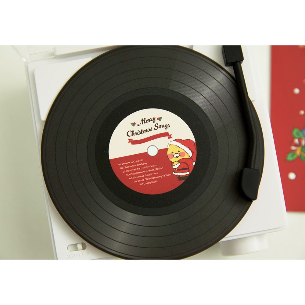 Kakao Friends - Santa Choonsik Merry Christmas Songs LP Card