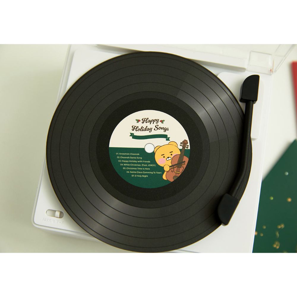 Kakao Friends - Happy Holiday Songs LP Card