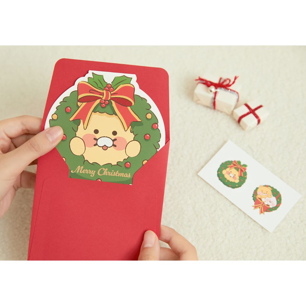 Kakao Friends - Merry Choonsik Lease Christmas Card