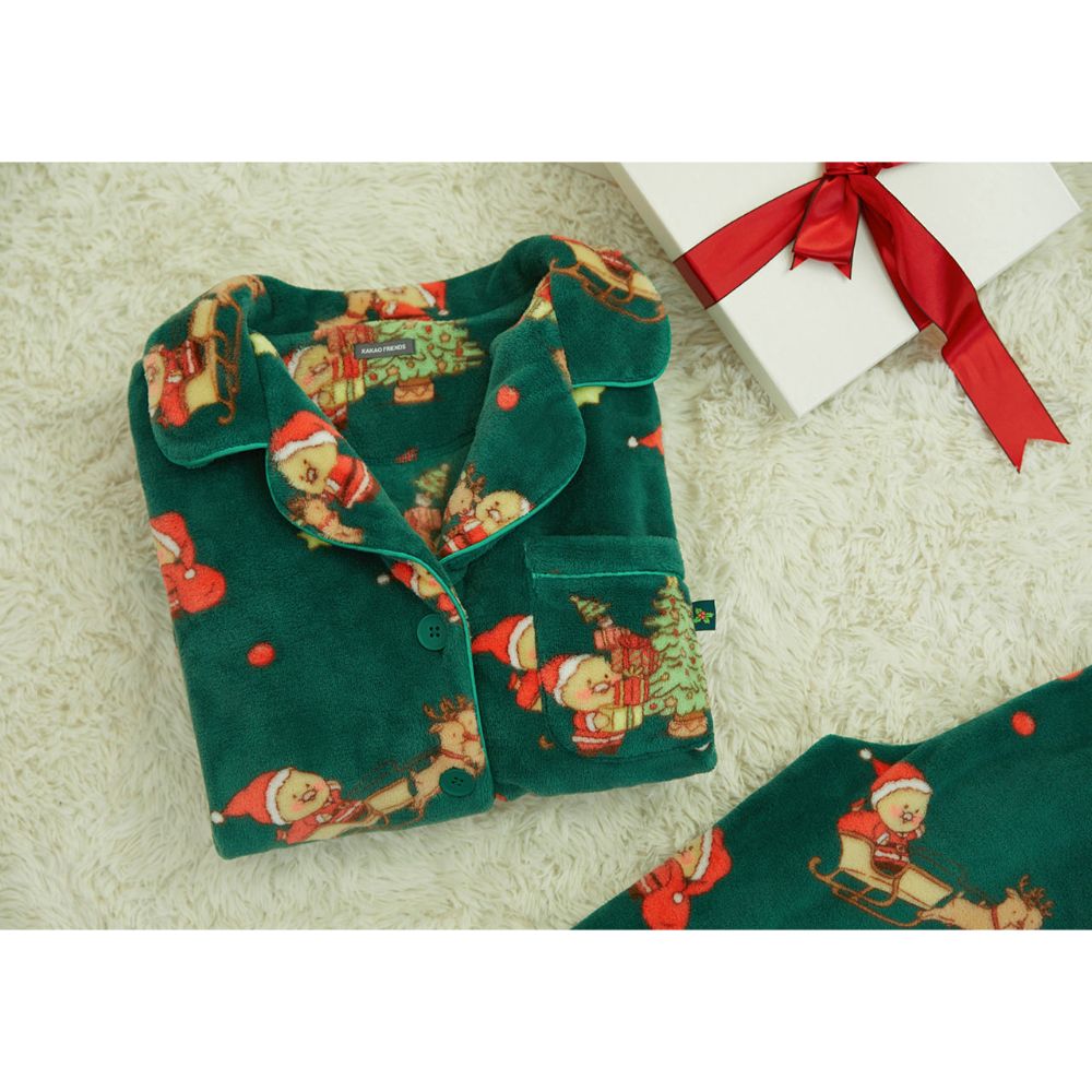 Kakao Friends - Dear My Santa Choonsik Pajamas Set