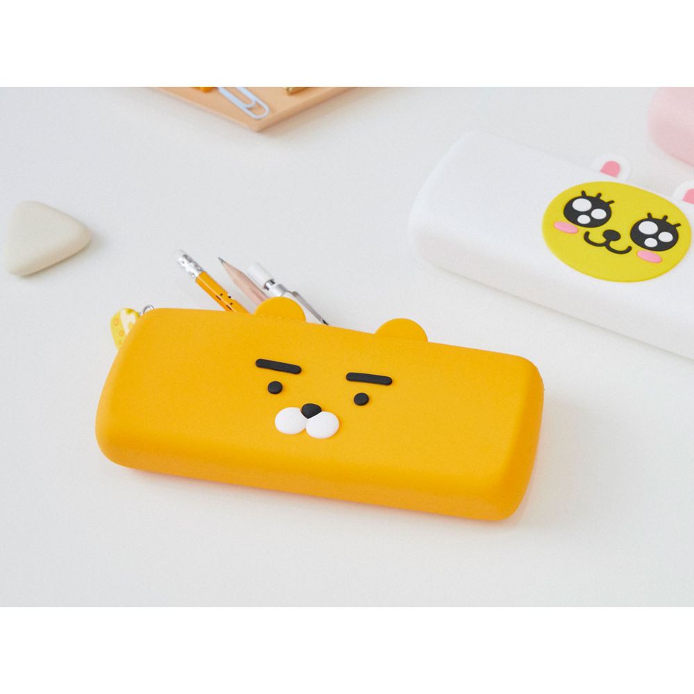 Kakao Friends - Ryan Silicone Pencil Case