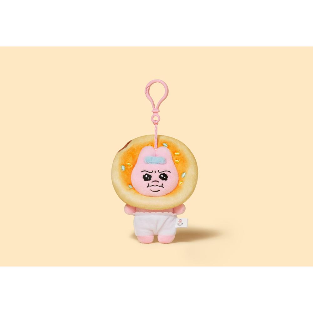 Kakao Friends - Panchu Punkyu Rabbit Hotteok Doll Keyring