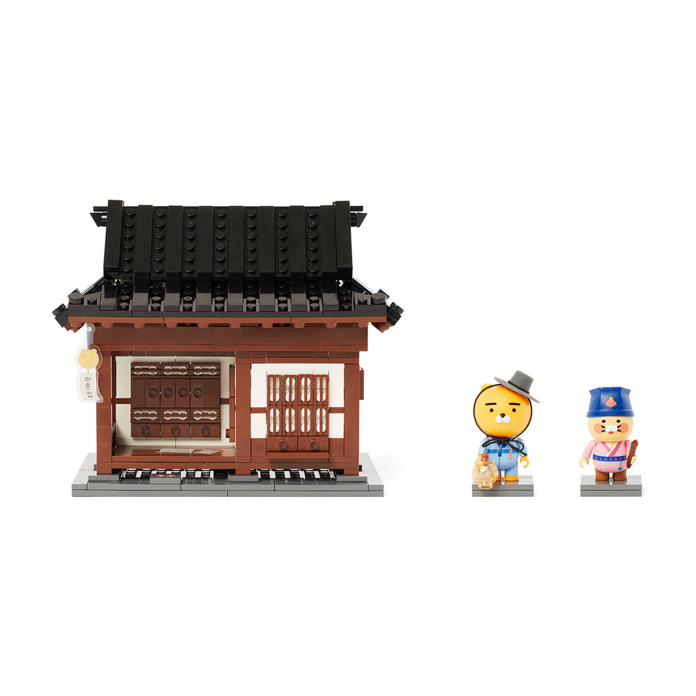 Kakao Friends - Ryan & Choonsik Hanok Brick Figure