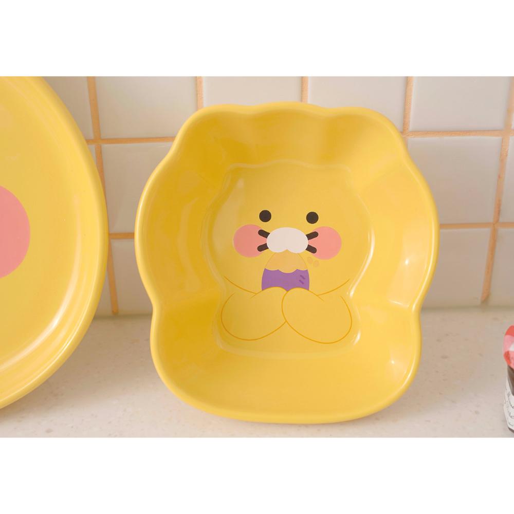 Kakao Friends - Ryan & Choonsik Ceramic Plate & Bowl Set