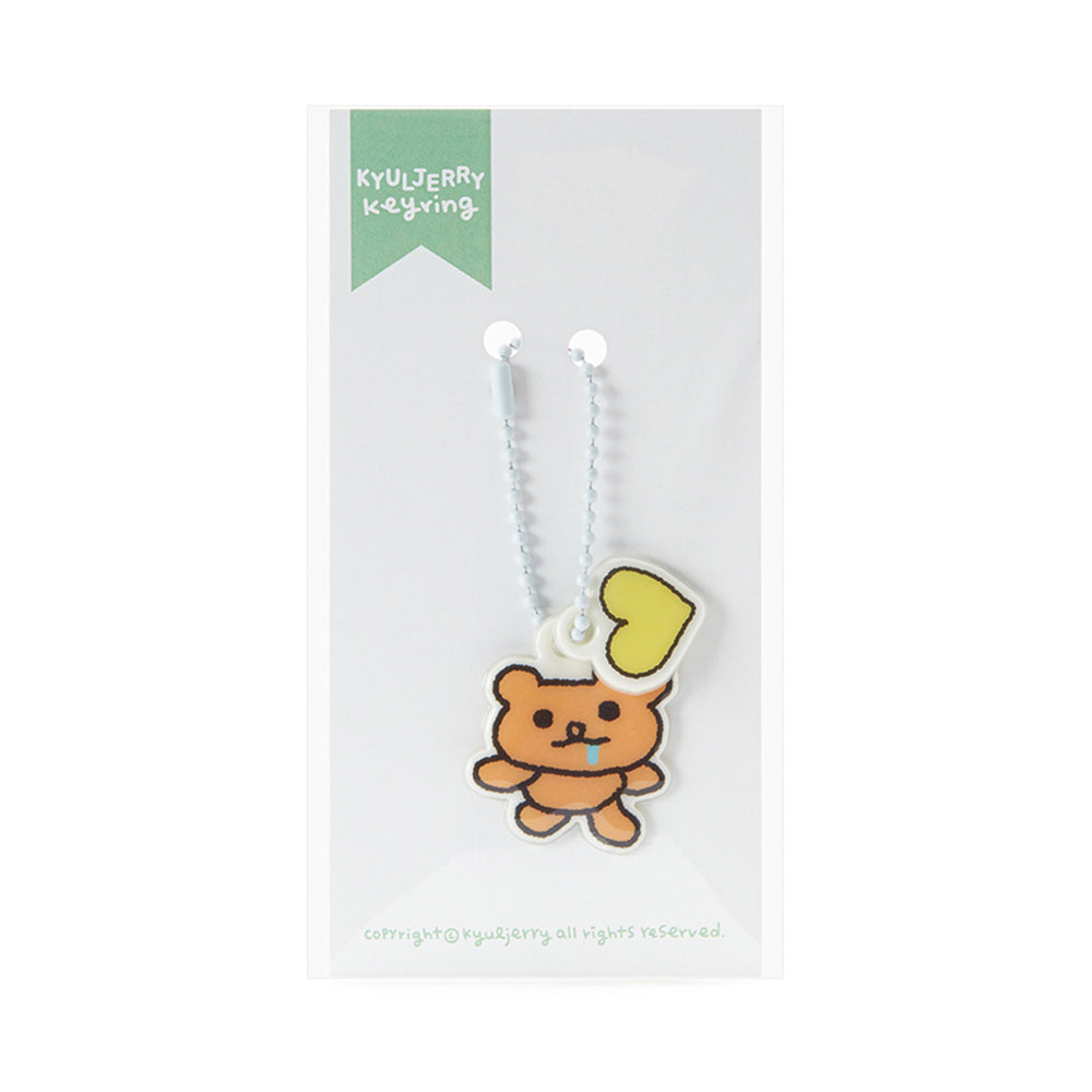 Kakao Friends - KYULJERRY Bearku Soft Keychain