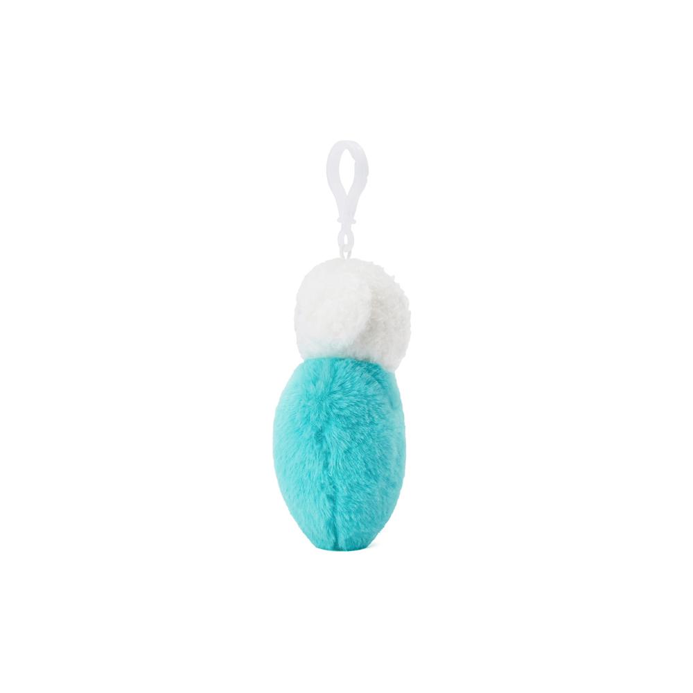 Kakao Friends - Retriever Turquoise Heart Plush Doll Keyring